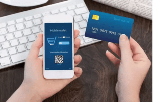 Mobile e-commerce banking credit