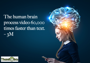 Brain process video ads fast